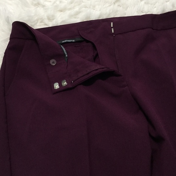 Worthington- Women’s Wine Pants - Picture 2 of 8